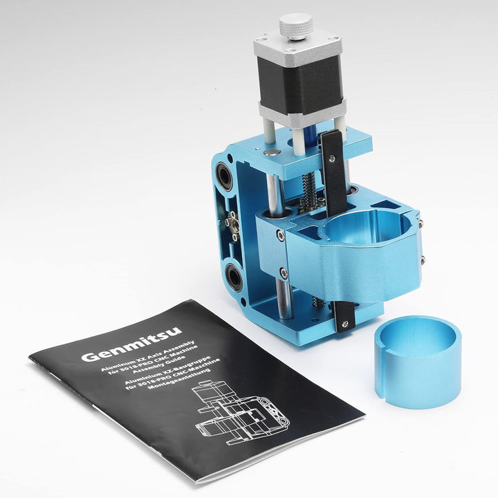 Genmitsu Aluminium Z-Achse V2, mit Spindelmotorhalterung für 775er oder 300-500W Spindel, 43mm & 52m
