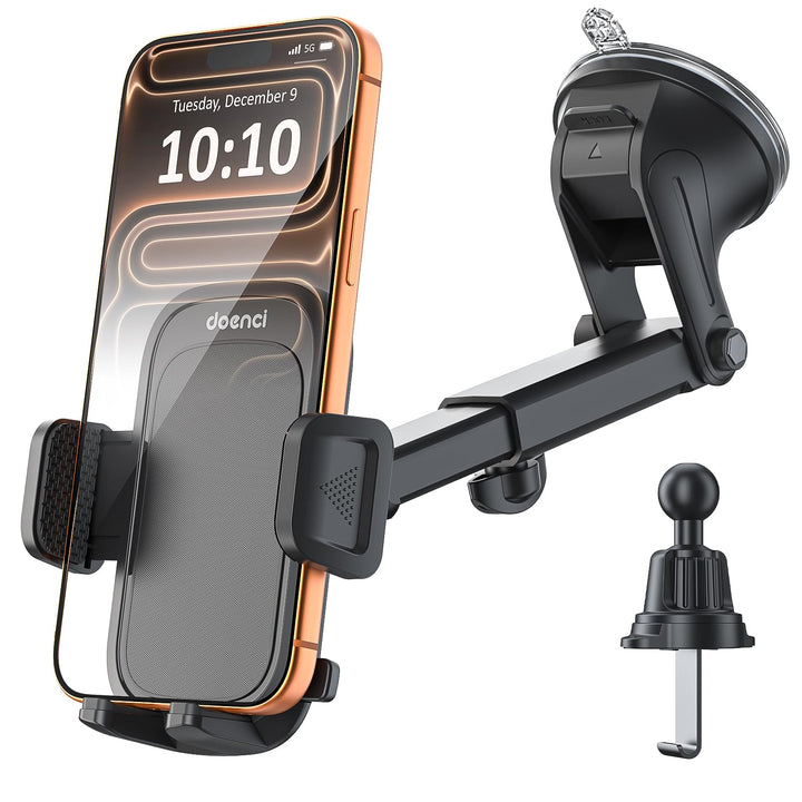 Handyhalterung Auto Upgrade Super Saugnapf＋Hakenclip Handy Halterung Auto Universal für Armaturenbre