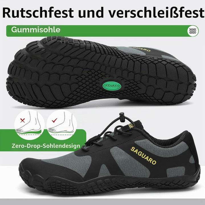 SAGUARO Herren Damen Barfussschuhe Wanderschuhe Traillaufschuhe Minimalistische Outdoor Wassersports