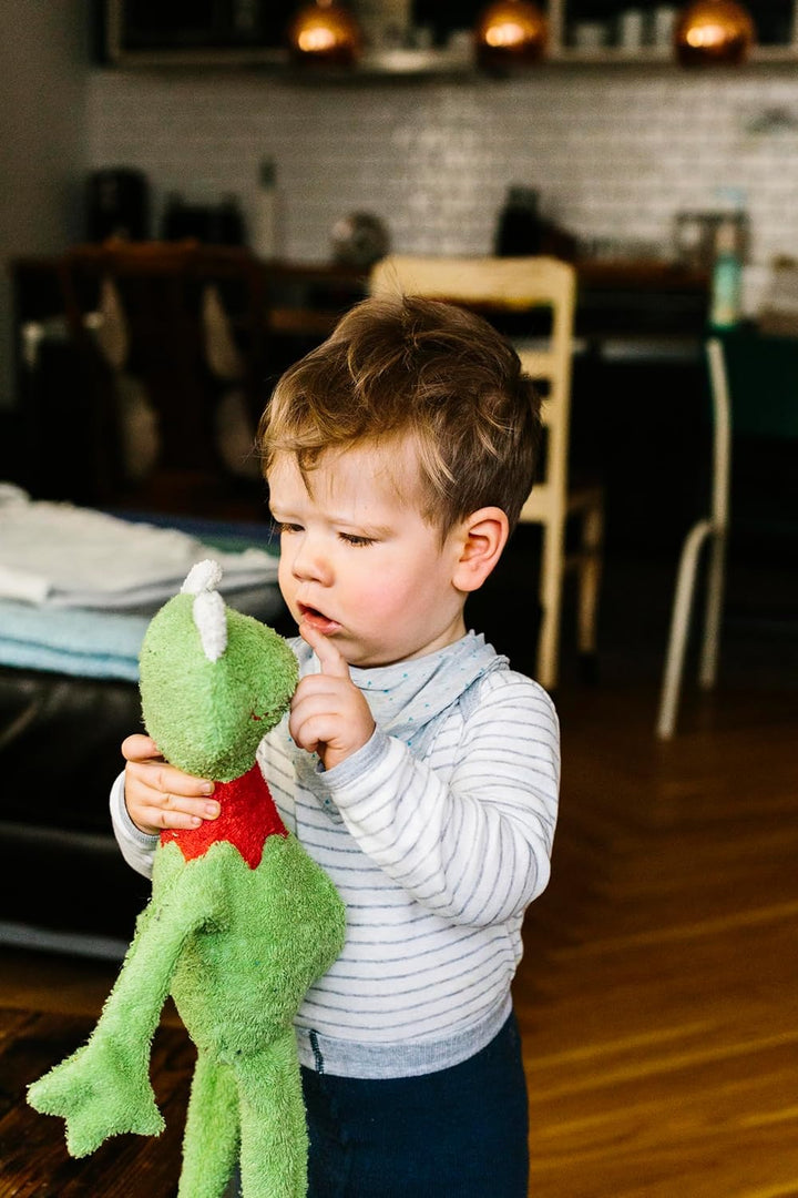 Efie Bio - Spieluhr Schlenker Frosch, kontrolliert biologischer Anbau (organic), Made in Germany, GO