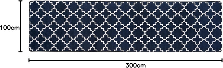 Läufer Teppich, Küchenteppich, Waschbar Küchen läufer, Moderne geometrische rutschfest Flur Teppich