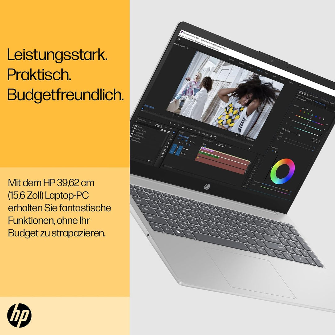 HP Laptop | 15,6 Zoll (39,6 cm) FHD IPS Display | AMD Ryzen 5 7520U | 16 GB RAM | 512 GB SSD | AMD R