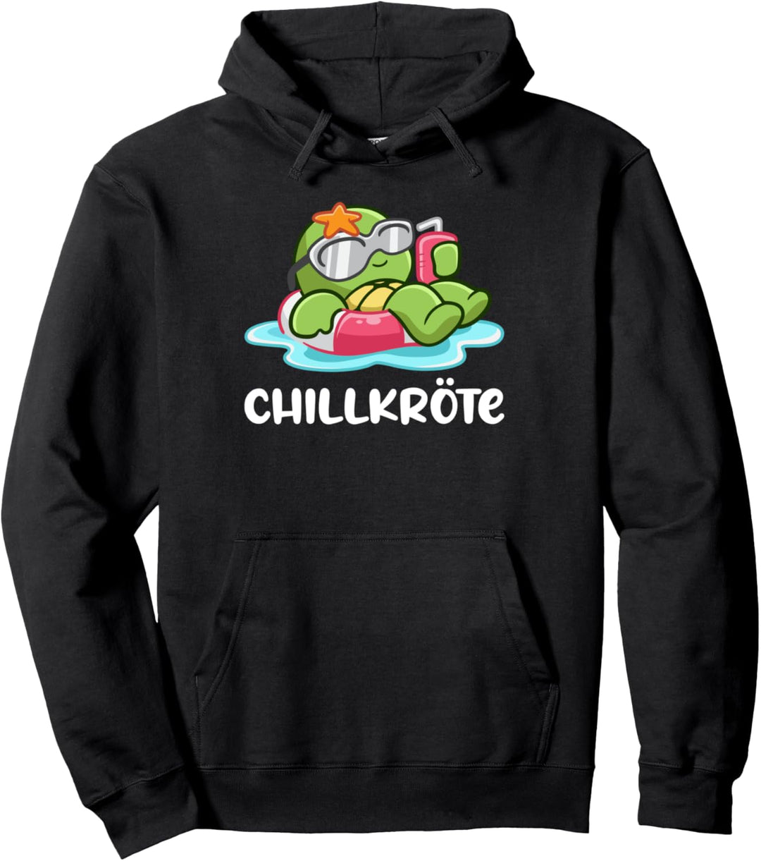Chillkröte lustiges Schildkröte Motiv für echte Chiller Pullover Hoodie