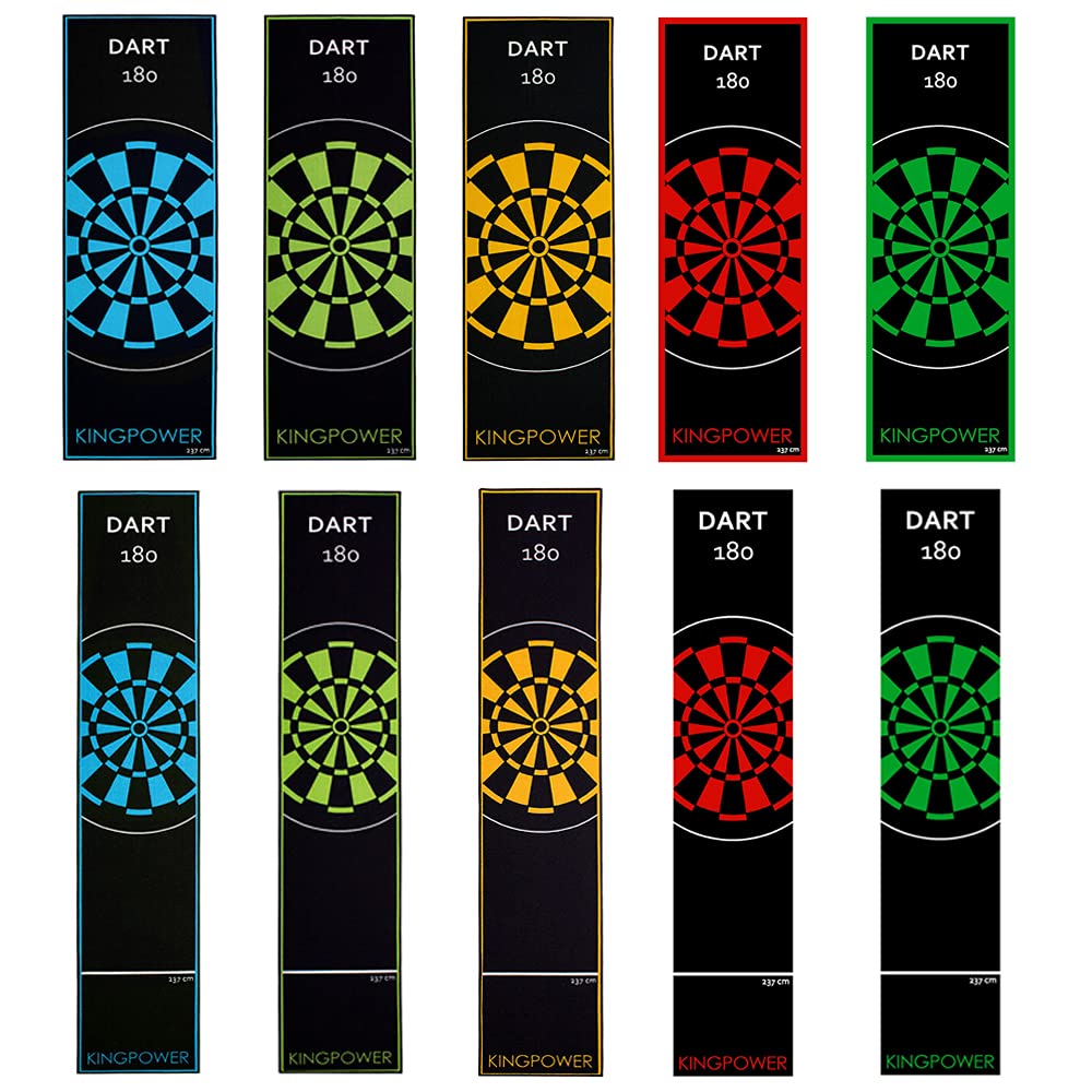 Kingpower Dartmatte Dart Teppich Turnier Matte Abwurflinie Bodenschutz Zubehör Dartpfeile Dartscheib