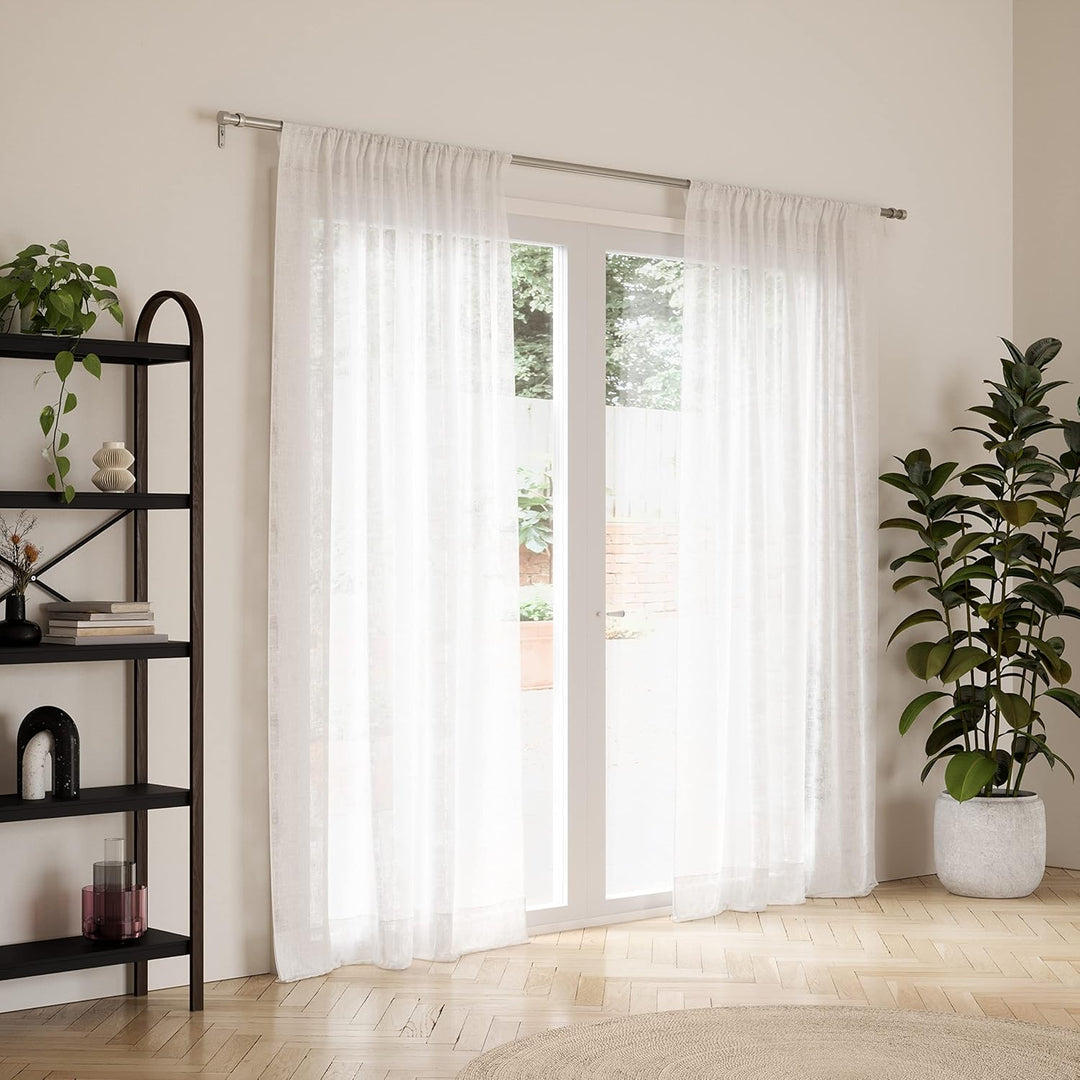 Umbra 244993-411 Window Cappa Gardinenstange, Gardinenschiene, Vorhangstange, Vorhangschiene, metall