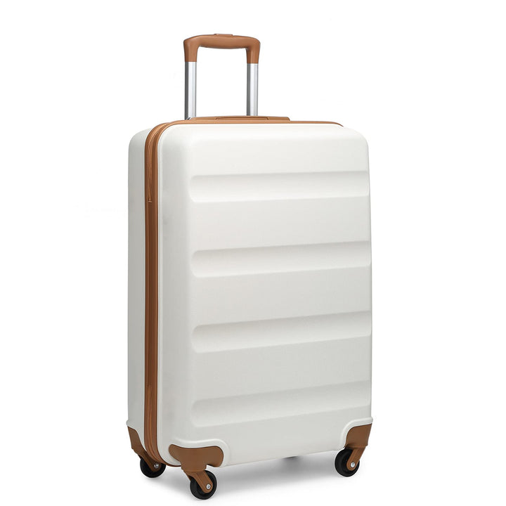 KONO Klein Trolley Handkoffer Handgepäck Flugzeug Koffer mit 4 Rollen ABS Reisekoffer Gepäck 55 x 38