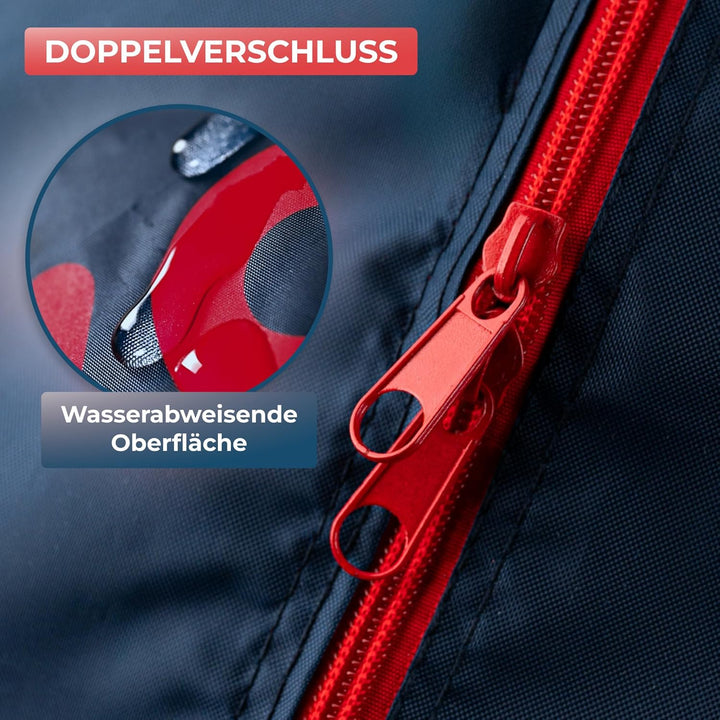 WRAPPYBAG – Matratzenhülle aus Oxford-Polyester – Aufbewahrungstasche mit 4 Tragegriffen – Ideal für