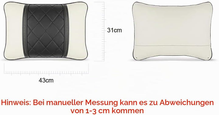 NC Auto Kissen Napa Leder Autositz Rest Kissen Auto Lendenkissen für Mercedes Benz Maybach S-Klasse