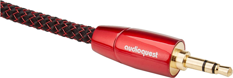 AudioQuest 1 m Golden Gate 3,5 mm Audiokabel 3,5 mm Schwarz - Audiokabel (3,5 mm, 3,5 mm, Kupfer, 1