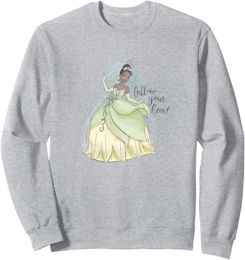 Disney The Princess And The Frog Tiana Follow Your Heart Sweatshirt