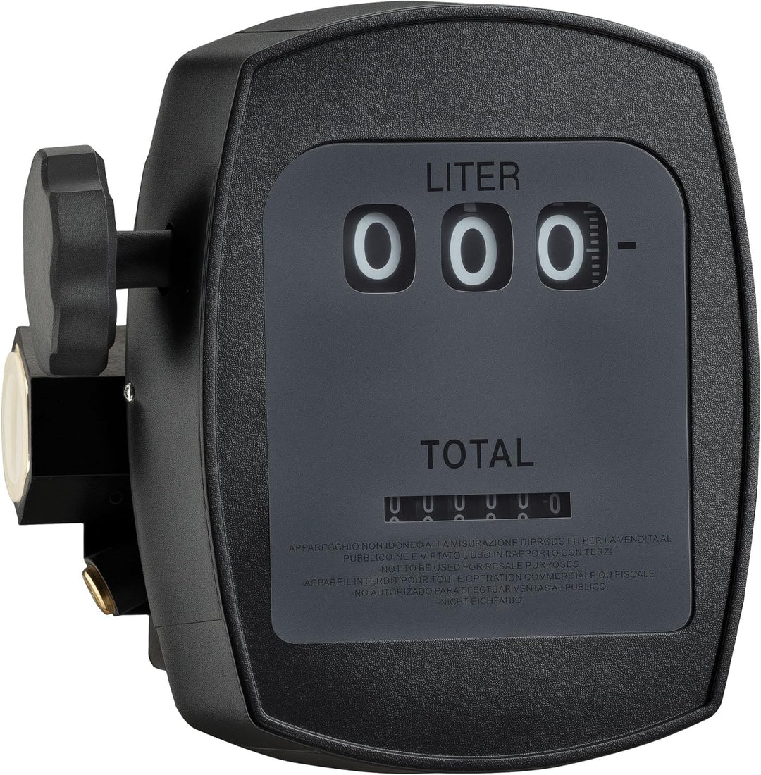 Diesel Heizöl Zähler 3 bar 10-60l/min Anschlüsse 25,4mm (1") Abweichung 1% Heizölpumpe