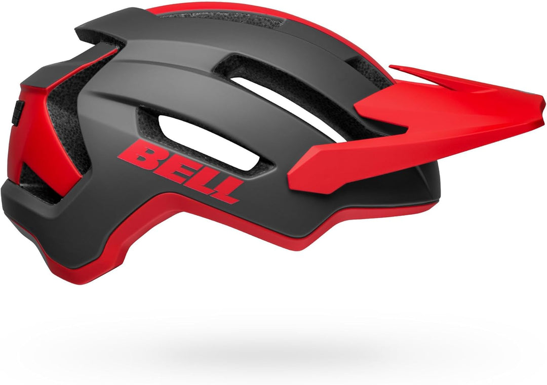 BELL Unisex – Erwachsene 4Forty Air MIPS S Matte Gray/Red, S Matte Gray/Red