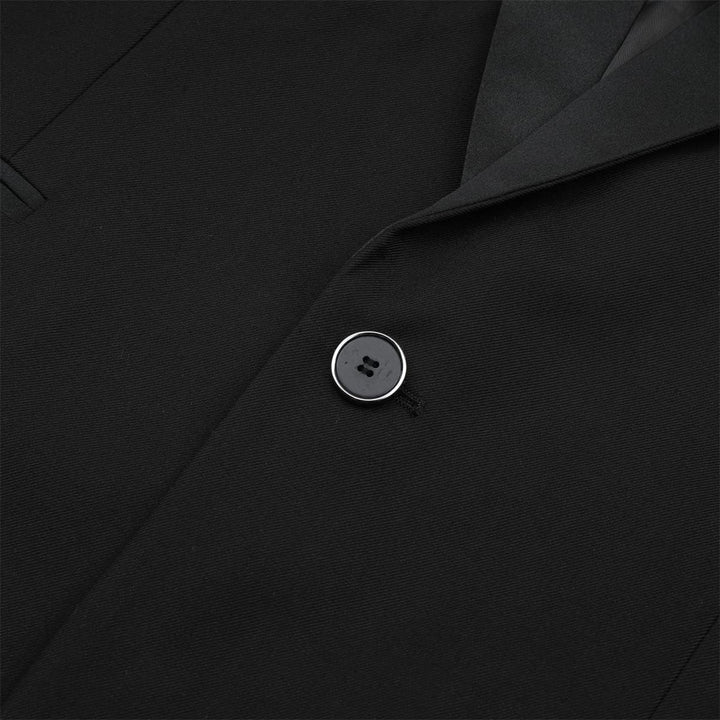 YOUTHUP Anzug Herren 2 Teilig Slim Fit Smoking Anzüge Schalkragen Herrenanzug für Hochzeit Business