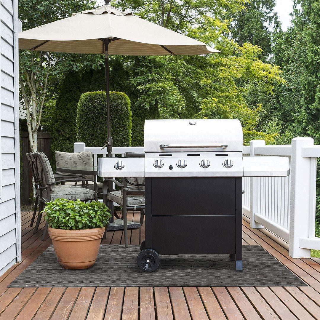 Floordirekt Grillschutzmatte | Schwer entflammbar | 2 Grössen | 5 Designs | Grillmatten zum Grillen