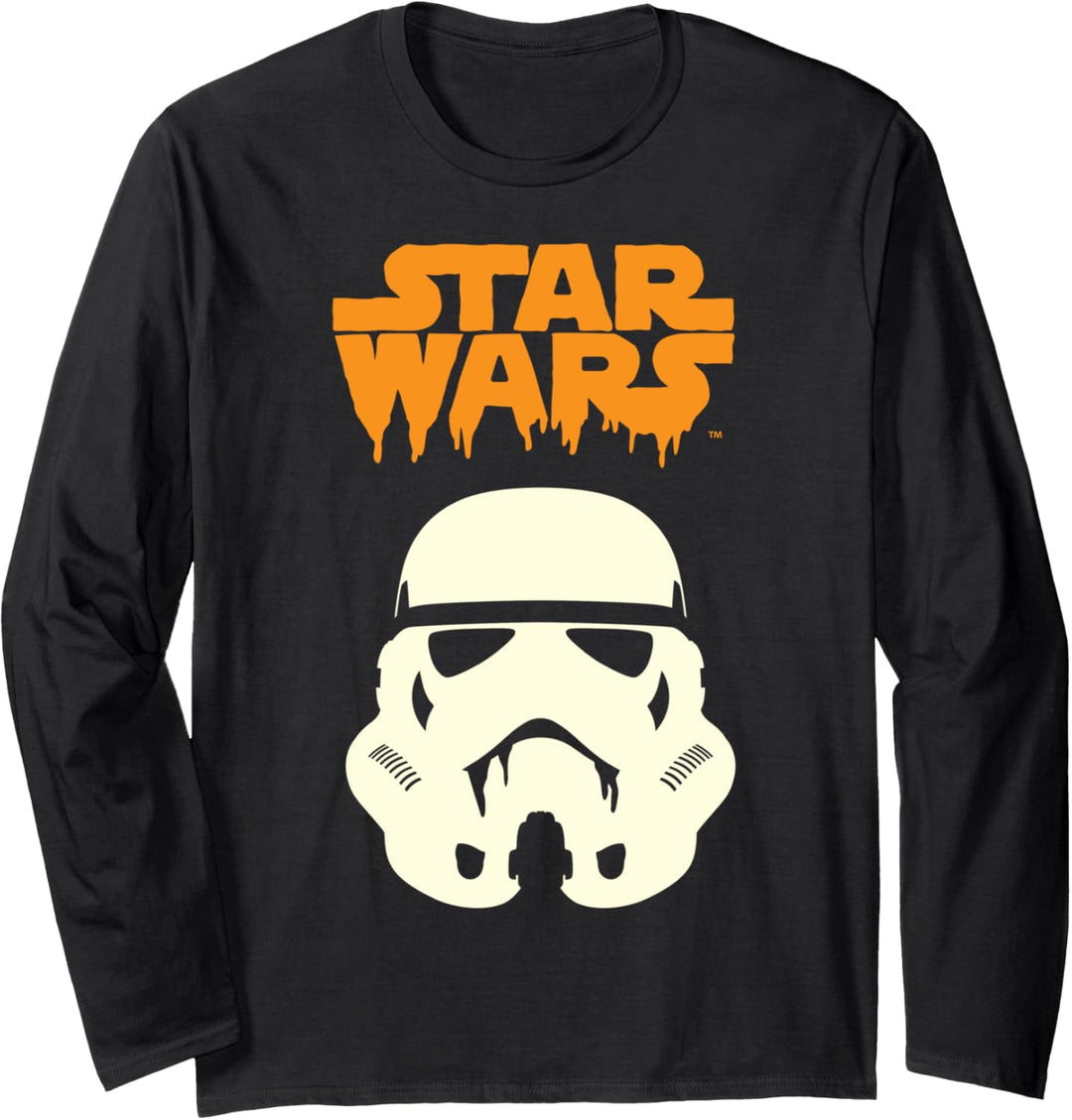 Star Wars Trooper Spooky Portrait Langarmshirt