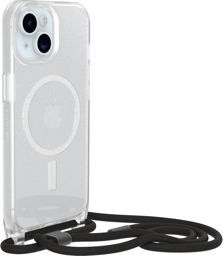 OtterBox React Necklace Hülle mit MagSafe für iPhone 15, ultraschlanke, schützende Hülle mit Verstel