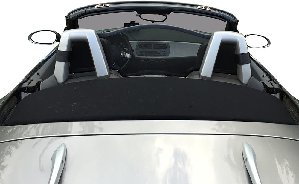 Aperta Windschott passend für BMW Z4 E85 100% Passgenau OEM Qualität Schwarz Windstop Windabweiser