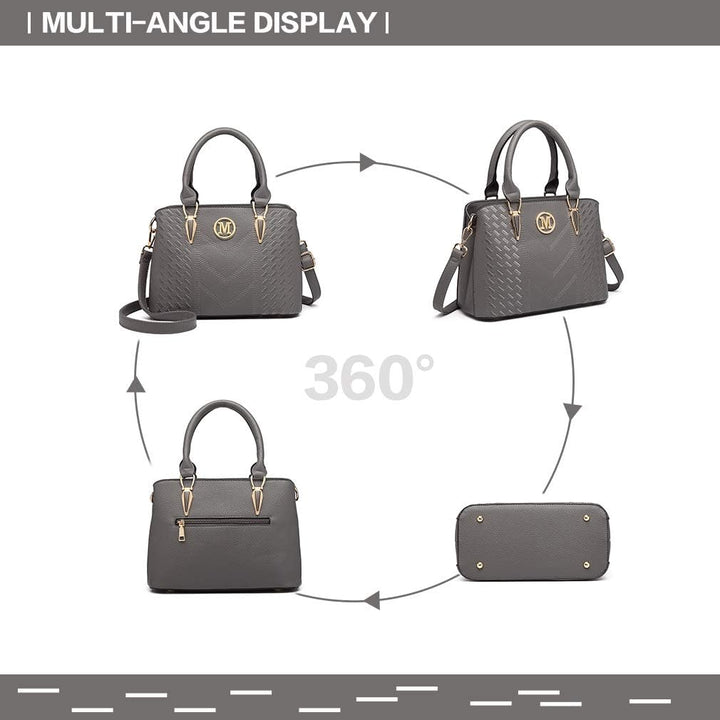 Miss Lulu Handtasche Damen, Handtasche Damen Mittelgross Tasche Damen Mittelgross Elegant Henkeltasc