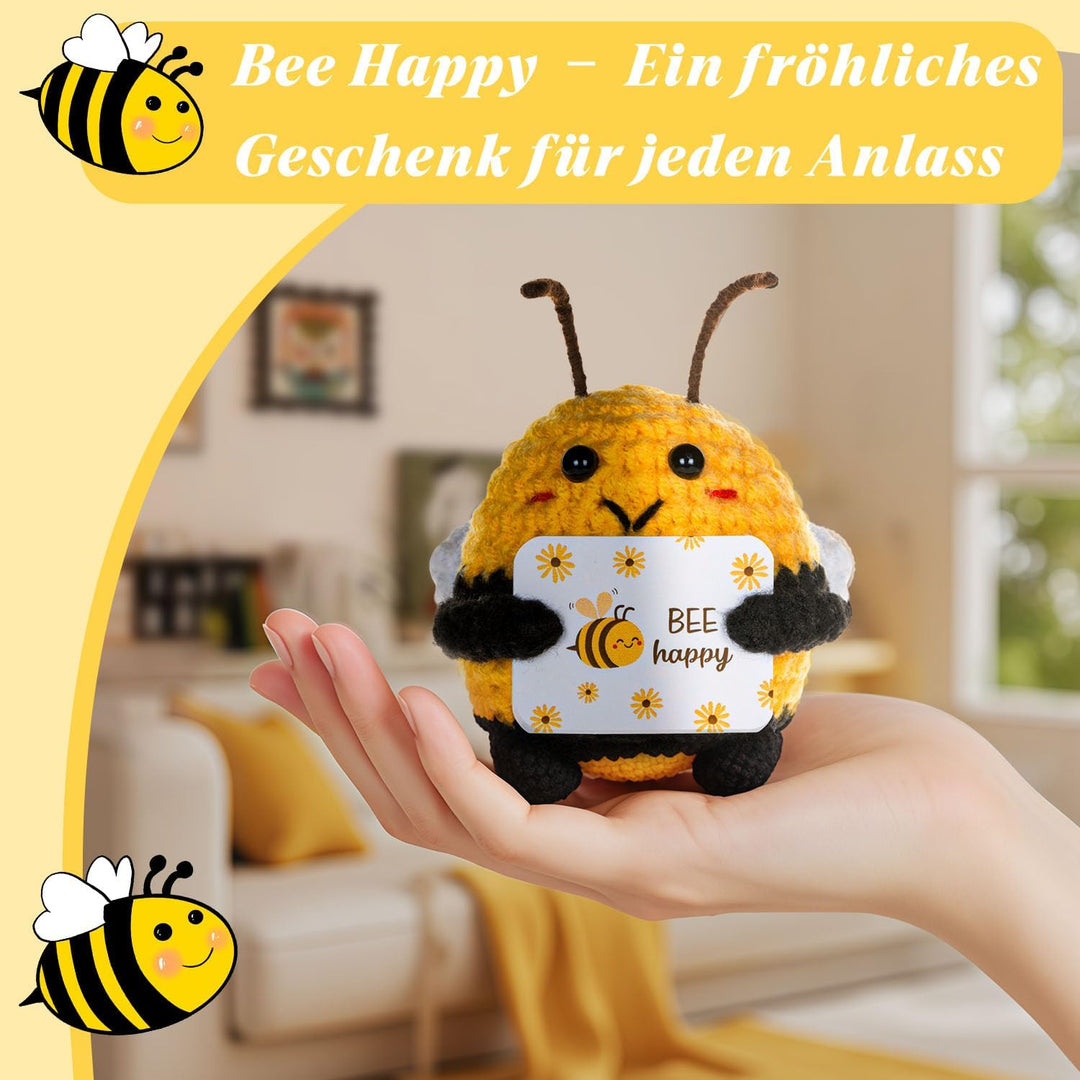 Giftota Bee Happy Geschenke für Frauen – Positive Biene Pocket Hug, Personalisierte Geburtstagsgesch