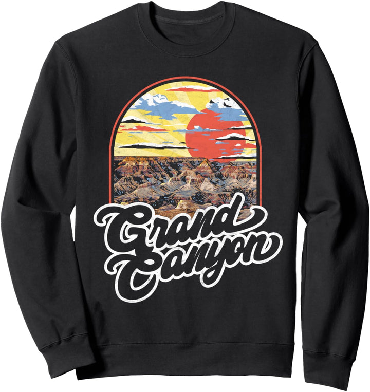 Vintage Grand Canyon National Park Retro 80's Style Graphic Sweatshirt
