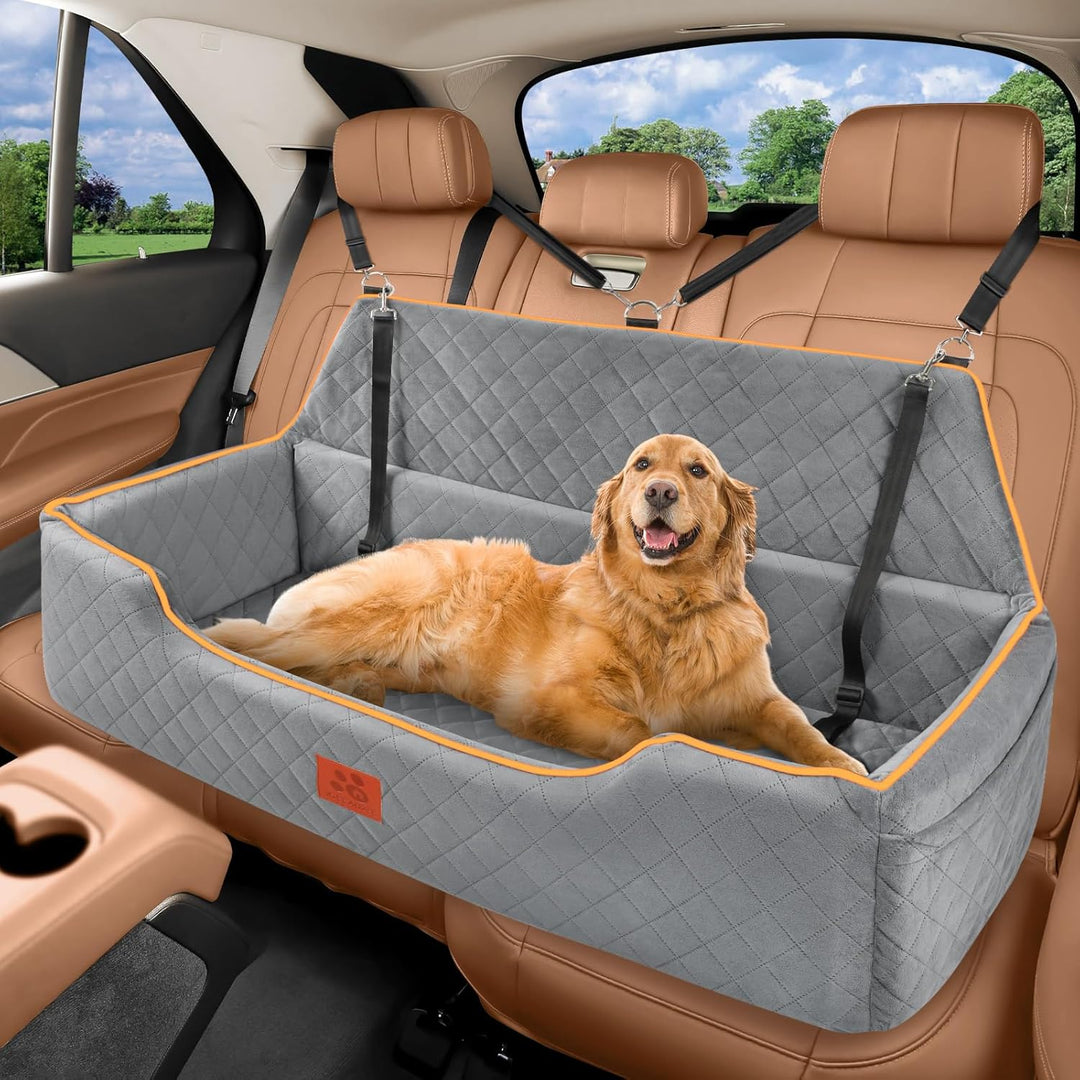 GL GLENSLAVE Hundeautositz für grosse mittlere Hunde,Hundeerhöhungssitz, Hundeerhöhungssitz für den