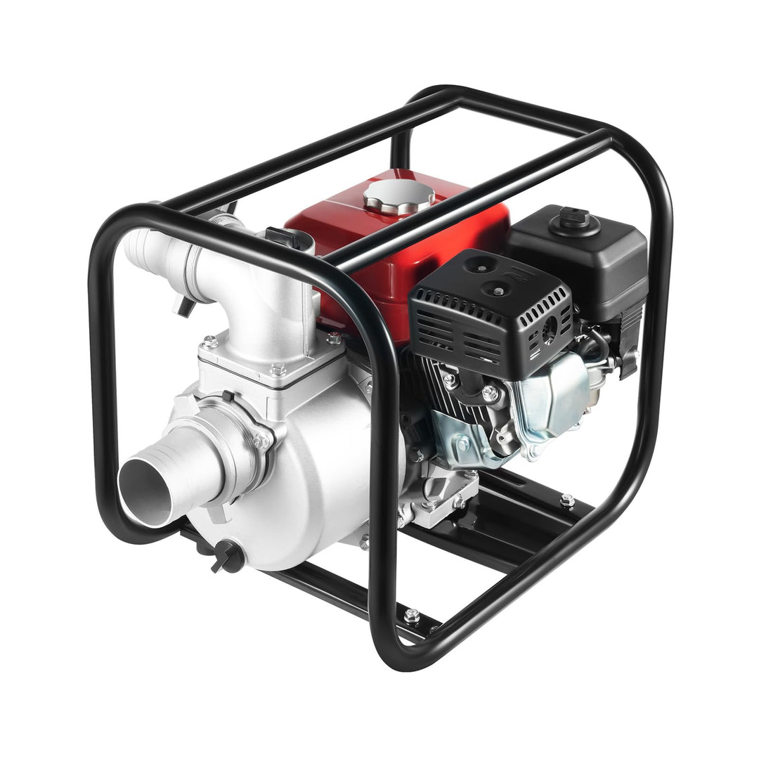 Benzinmotor Wasserpumpe 7.5HP (212cc) 35m³/h Hochleistung – 4-Takt Motor mit 98.43ft Förderhöhe & 3"