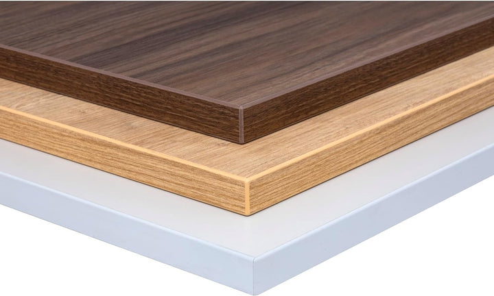 furni24 Tischplatte 120x80cm Schreibtischplatte–Perfekt für höhenverstellbare Schreibtische, Compute