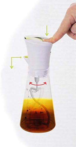 SECRET DE GOURMET, Flasche zum Mischen von Salatsaucen - manuell