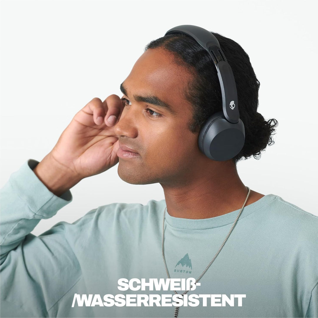 Skullcandy Icon 180 Wireless On-Ear Bluetooth Headphones, Up to 50 Hours Battery, Lightweight and Tr