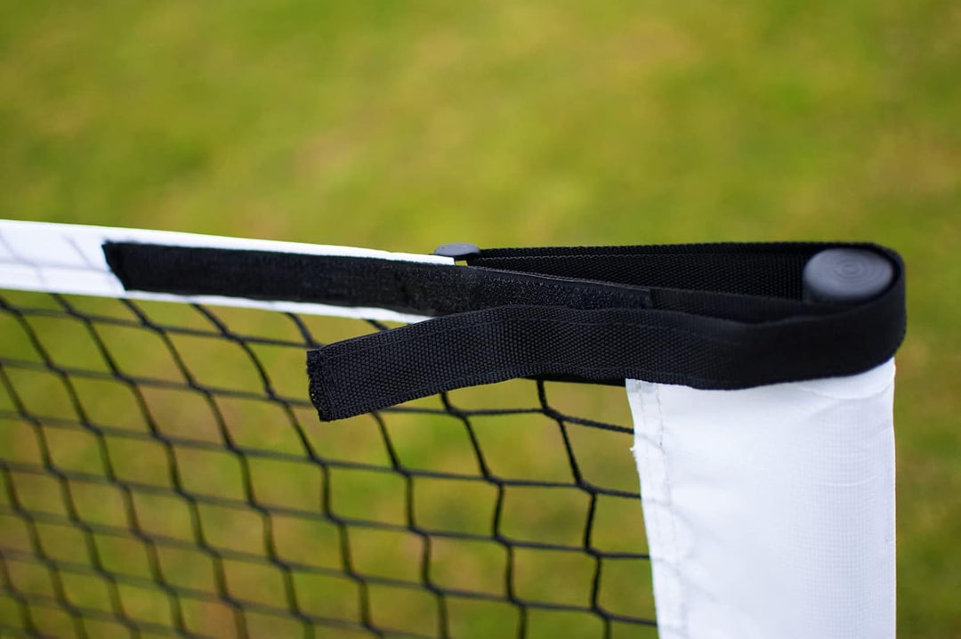 POWERSHOT Tennisfussballnetz aus Stahl - Grösse auswählbar - Ideal zur Verbesserung der Technik im G