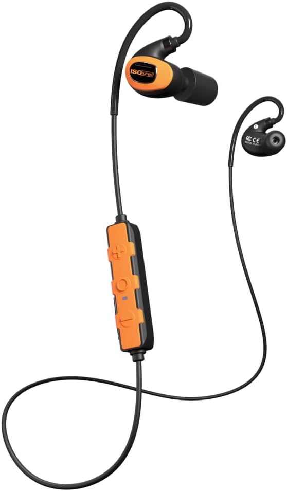 ISOtunes PRO 3.0 EN 352 Bluetooth Gehörschutz Ohrhörer, 36 dB SNR, IP67 wasser- und staubdicht, 20 S