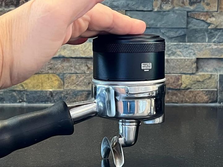 scarlet espresso | Tamper »Grande Livello« mit automatischer Ausrichtung, 100% gerader Kaffeepuck, K