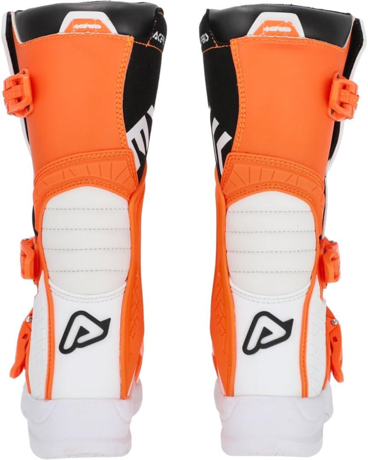 Acerbis Unisex Kinder X-Team Kid Stiefel 34 EU Orange Grau, 34 EU Orange Grau