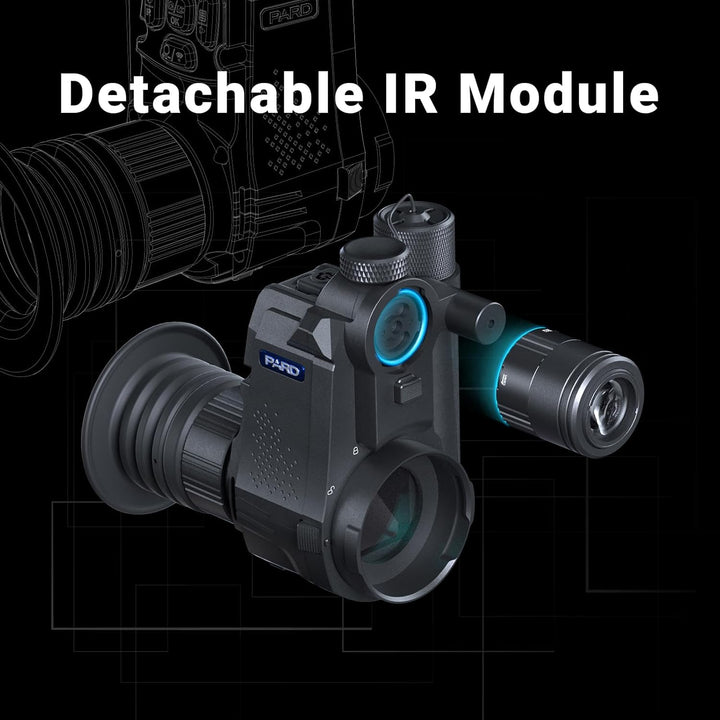 PARD Nachtsicht Monokular, Nachtsichtbrille mit IR 850 nm und 940 nm, Bildaufzeichnung und Videowied