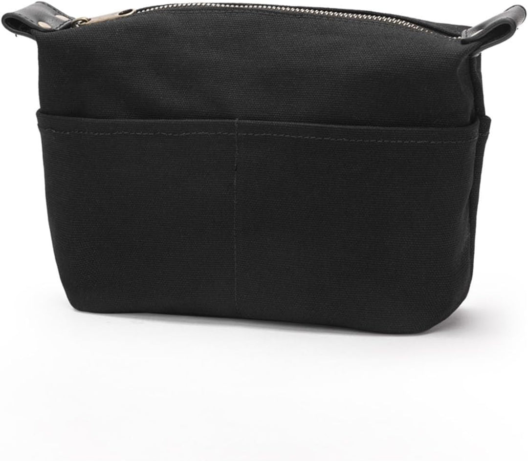 Interne Segeltuchtasche mit Reissverschluss, mittlere Handtasche, Innentasche, multifunktionale Kosm