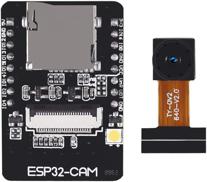 ALMOCN ESP32-CAM Entwicklungsplatine Testboard WiFi + Bluetooth-Modul, ESP32 seriell zu WiFi klein E