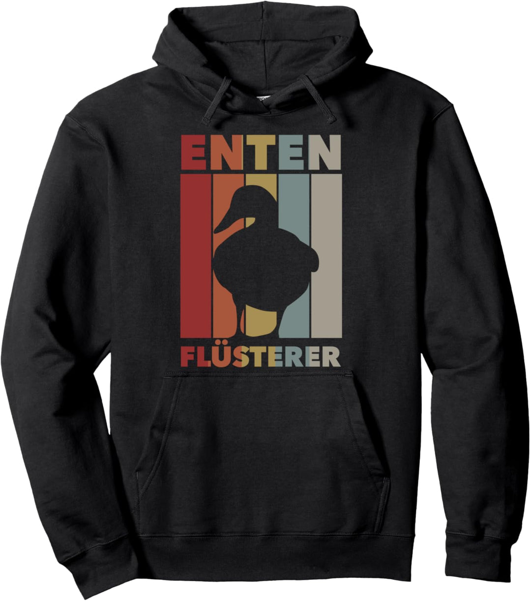 Ente Badeente Gummiente Federvieh Erpel - Entenflüsterer Pullover Hoodie