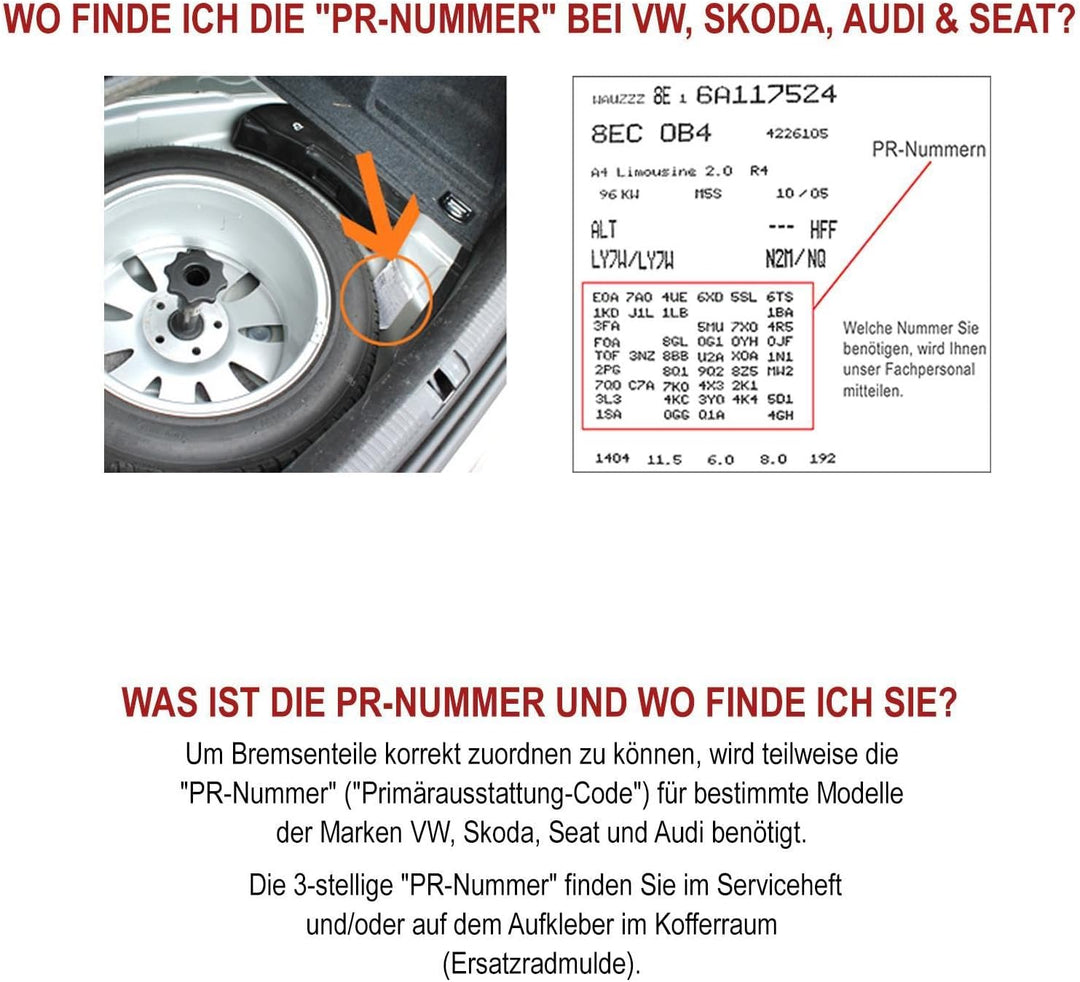 Bremsen/Bremsscheiben + Bremsbeläge vorne + hinten NB PARTS GERMANY 10041697, Dual