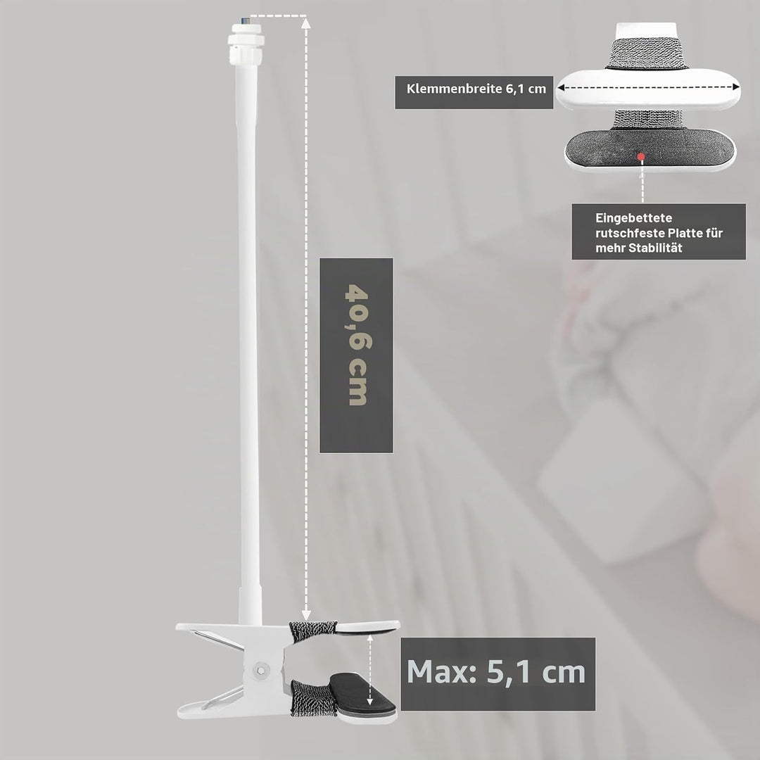 Babyphone Halterung Kompatibel für eufy E20,E21,E30,Spaceview E110, Spaceview pro E210 16.1 Zoll für