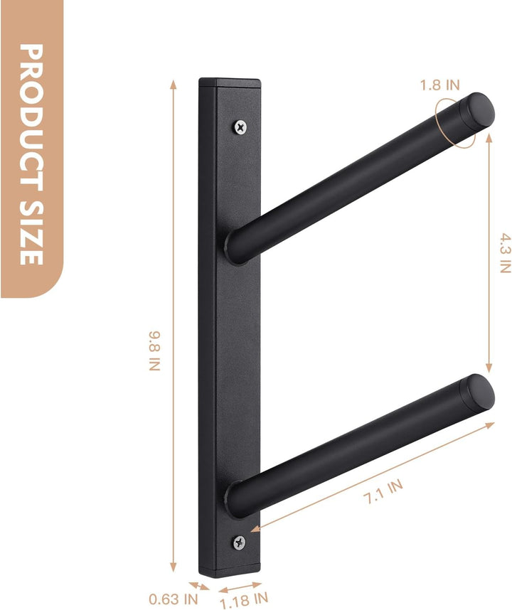 Bijun Wandhalterung für Skateboards, Wandaufsteller für Snowboard, Wandhalter für Ski, Horizontal, W