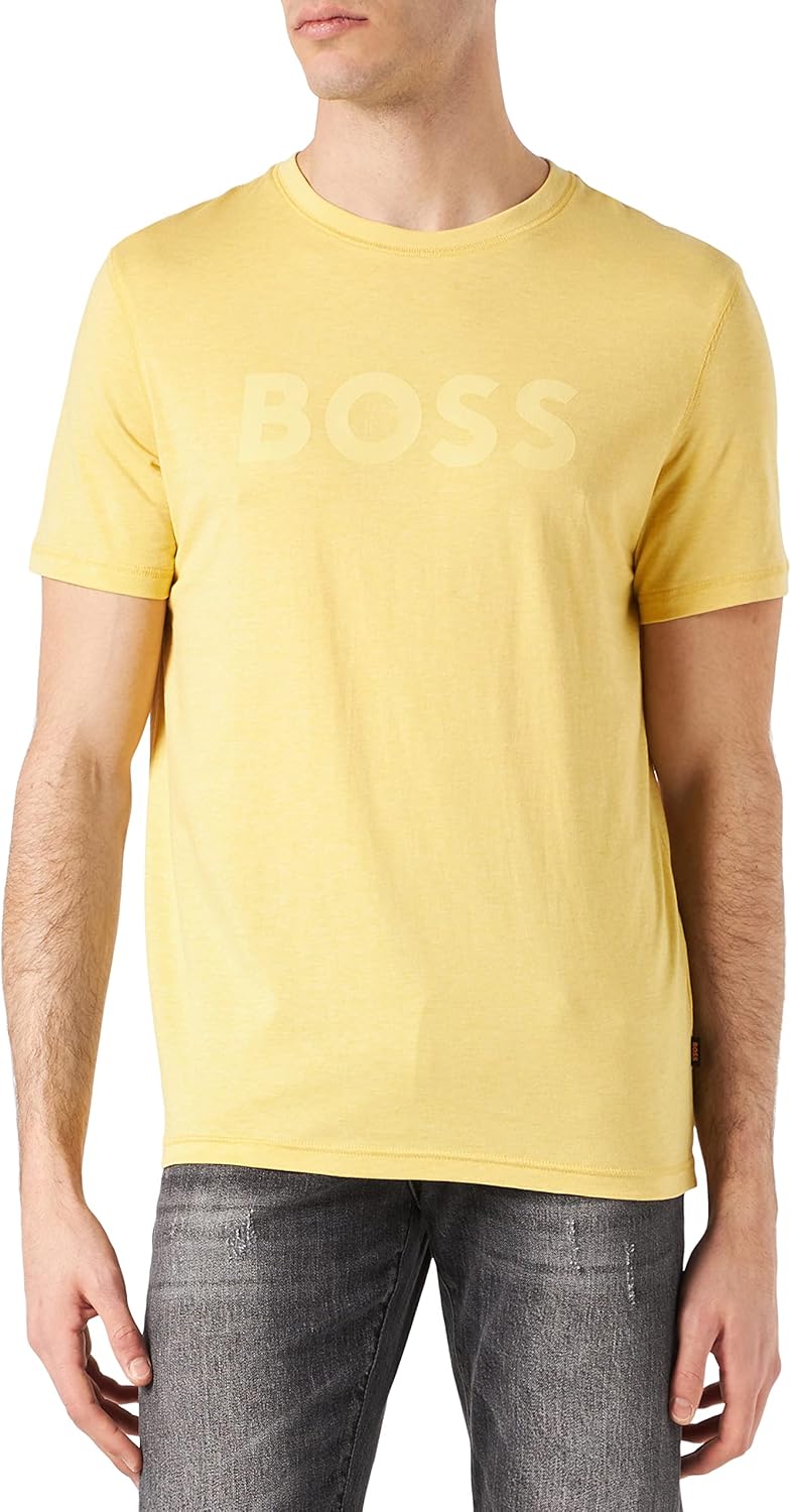 BOSS Herren Teindi T-Shirt XL Bright Yellow730, XL Bright Yellow730
