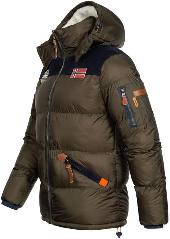 Geographical Norway Celian Men - Winterjacke Herren Warme Steppung Mann Herbst Winter - Warme Mantel