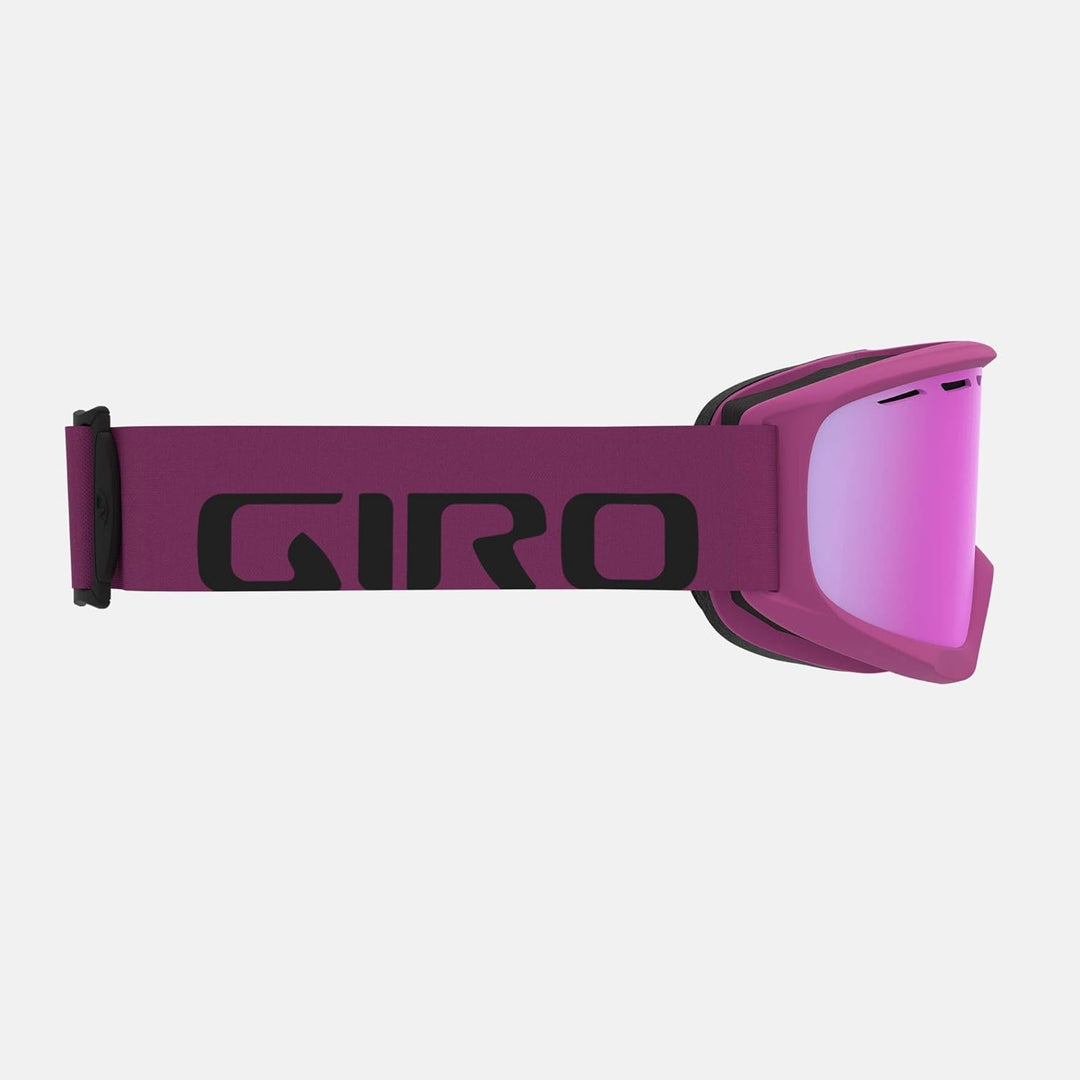 Giro Herren Index Skibrillen Einheitsgrösse berry wordmark vivid pink, Einheitsgrösse berry wordmark