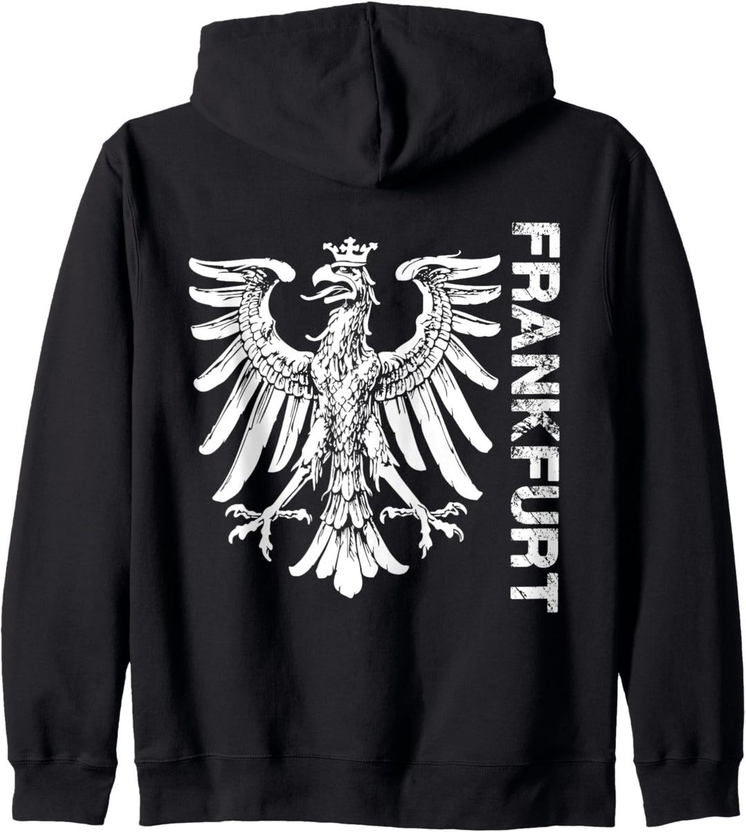 Frankfurt Fan Shirt für Damen Herren und Kinder. Fanblock Kapuzenjacke