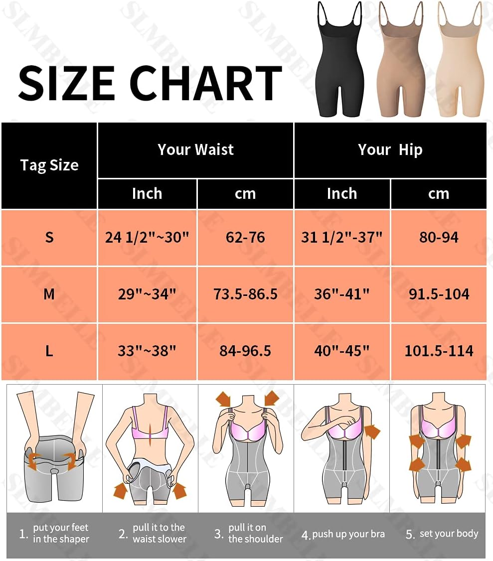 SLIMBELLE Tiefer Ausschnitt Rückenfreier Body Shaper Mit Rückenfreier Klebe BH Verlängerung Für Klei
