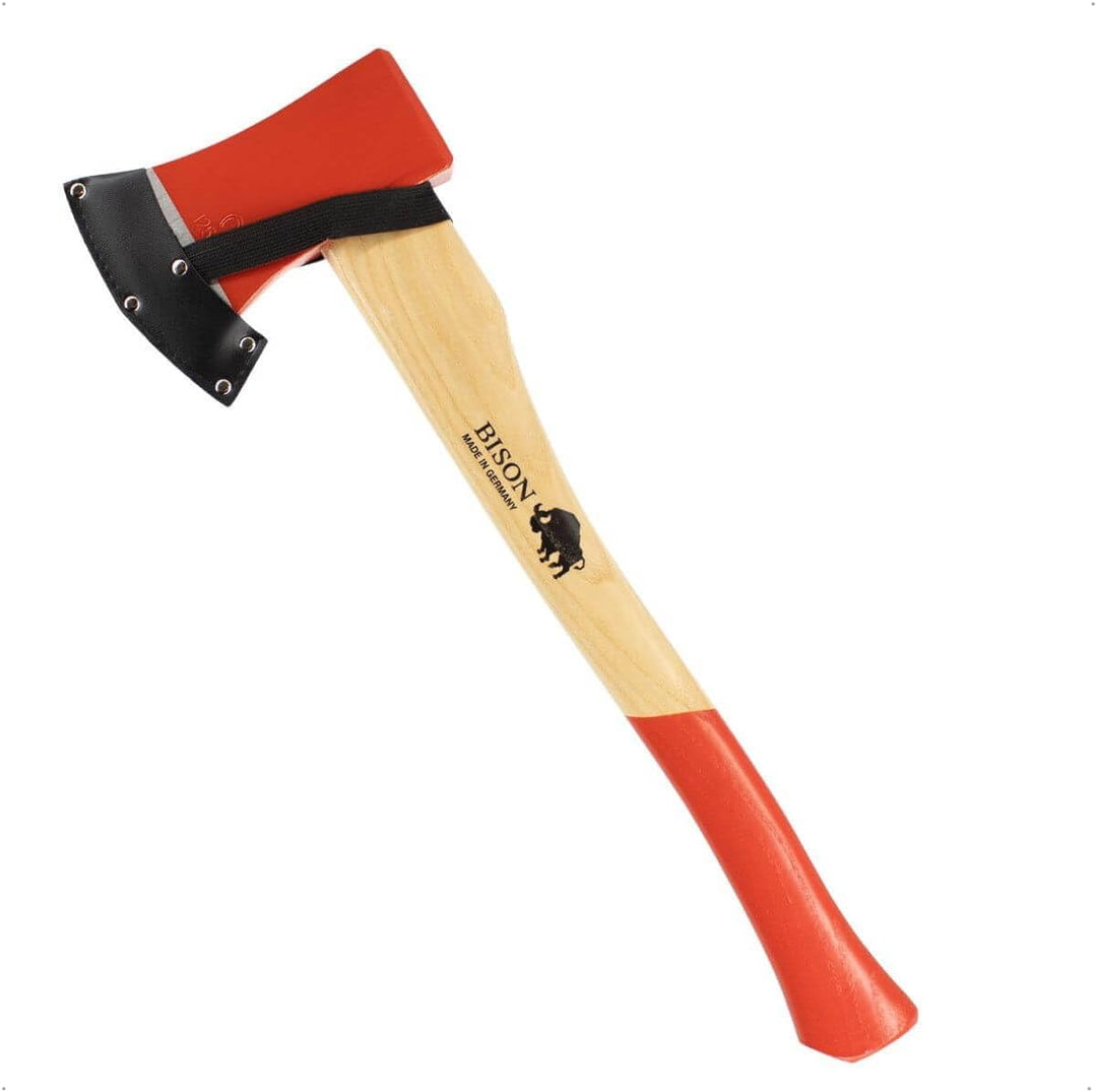 Bison Spaltbeil 1250 g, Länge 500 mm, Klassiker für kleine bis mittlere Holzstücke, 01-22-221200