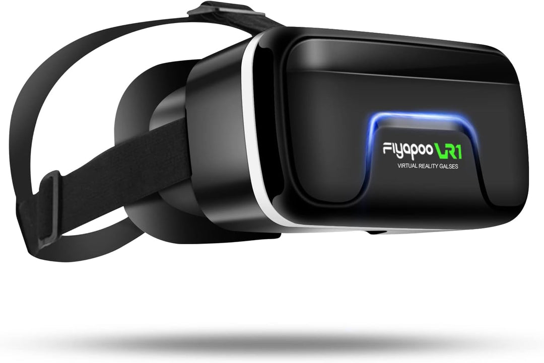 FIYAPOO VR Brille 3D Virtual Reality Brille für realistische Spiele & Filme Leicht und bequem, kompa