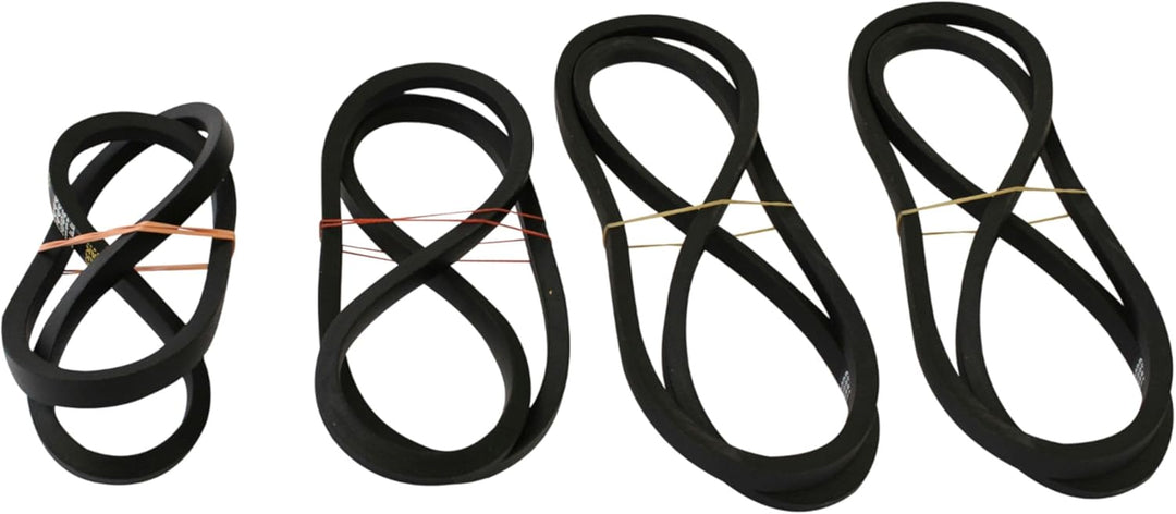 SECURA Keilriemen Set kompatibel mit Pinto MTD Aufsitzmäher 754-0494 754-0493 754 0495