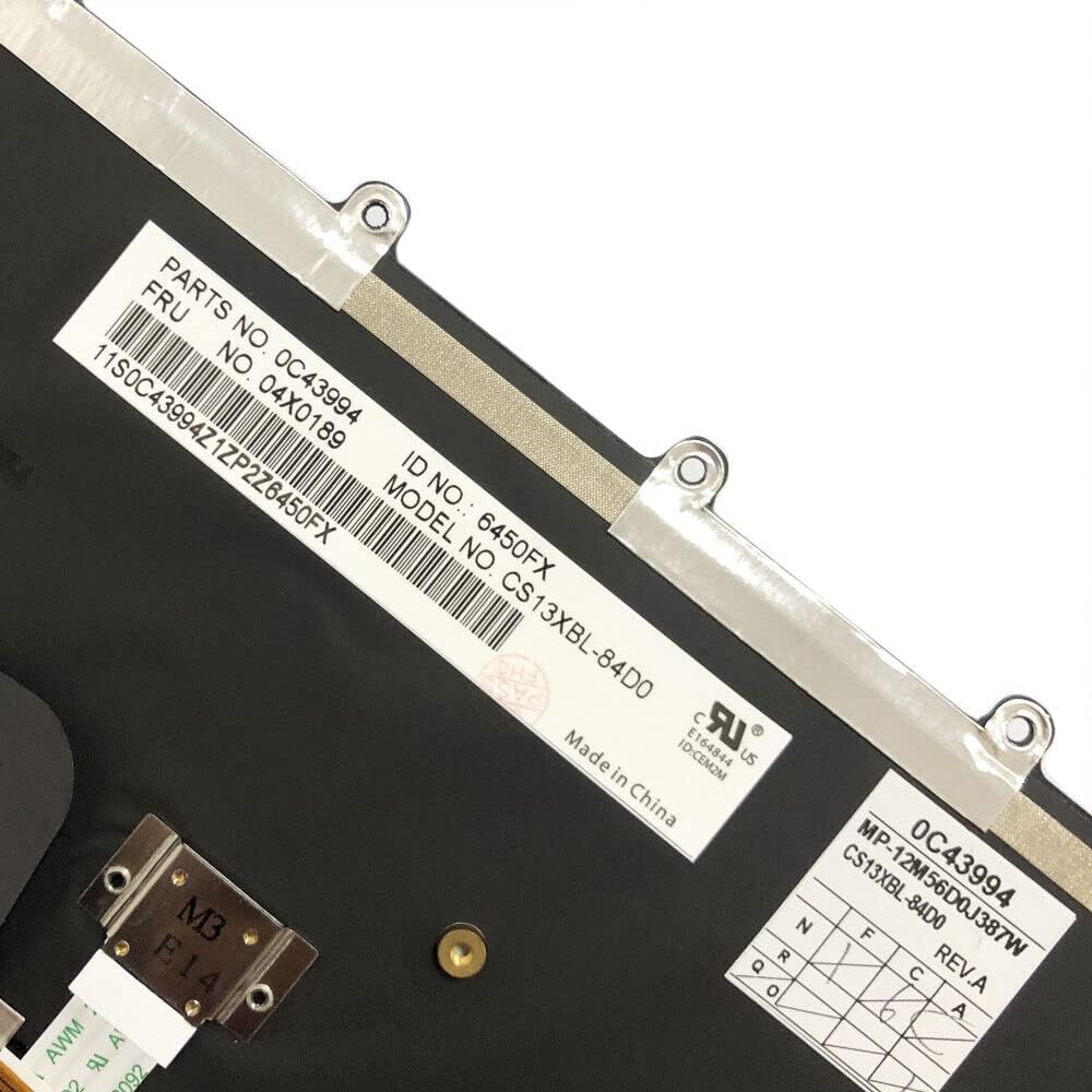 JINTAI Suyitai Tastatur mit Hintergrundbeleuchtung für Lenovo ThinkPad X240 X230S X240S X250 X250S X