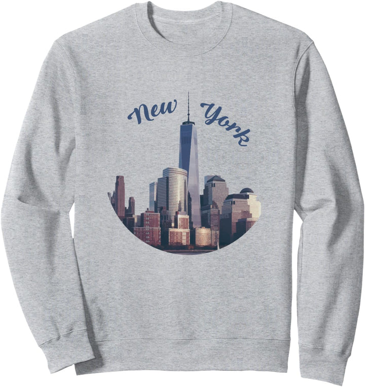 New York Skyline Outfit US City Amerika Design Panorama Sweatshirt